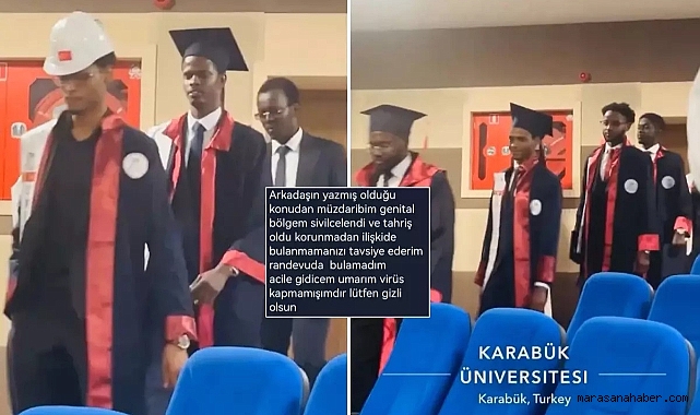 Karabük Üniversitesi'nden gelen görüntüye bakın! Cinsel ilişkiyle gündem olmuştu!