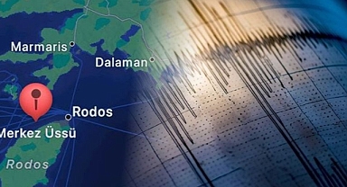 Muğla'da 5,8 büyüklüğünde deprem!