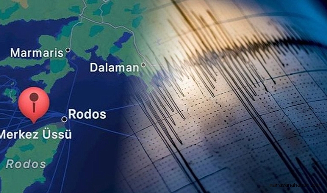 Muğla'da 5,8 büyüklüğünde deprem!