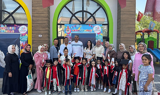 Onikişubat Belediyesi Gündüz Bakımevi ilk mezunlarını verdi!