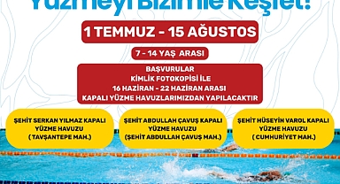 Onikişubat yüzme kursu başvuruları başladı!