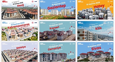 TOKİ Kahramanmaraş Deprem Konutları Kura Töreni başladı!