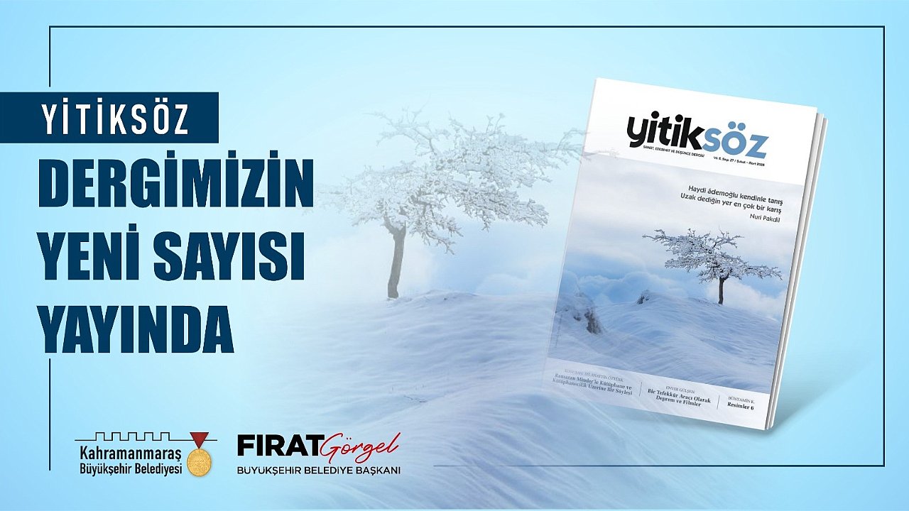 Yitiksöz’ün 27. Sayısı Yayında!