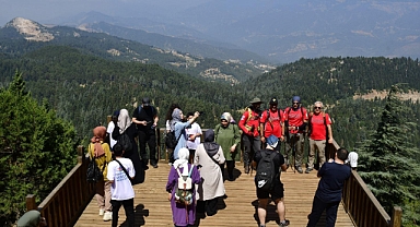 Başkonuş Yaylası'nda 15 Temmuz Şehitleri Anma Yürüyüşü Düzenlendi!