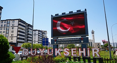 Cumhurbaşkanı Erdoğan konuştu Kahramanmaraş Ay Yıldızla süslendi!