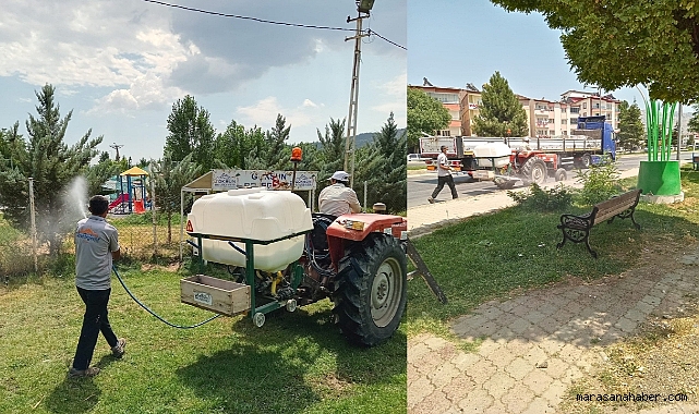 Göksun Belediyesi’nden Kene Riskine Karşı İlaçlama Çalışmaları