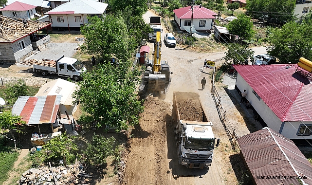 Göksun Yeniyapan Yolu genişliyor!