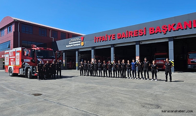 Kahramanmaraş İtfaiyesi İzmir için yola çıktı!