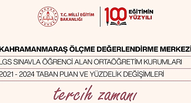 Kahramanmaraş LGS Kılavuzu Yayında! Hangi Okulun Puanı Yükseldi, Hangisi Geriledi?