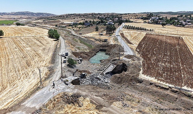 Kahramanmaraş’ta 46 yıllık köprü yıkıldı, yenisi yapılacak!