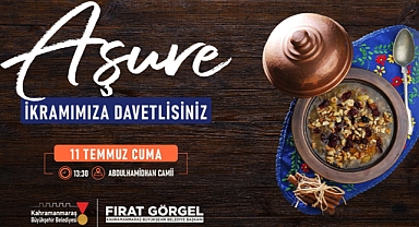 Kahramanmaraş’ta 5 bin kişiye aşure ikram edilecek!