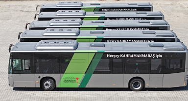 Kahramanmaraş’ta 5 otobüs daha hizmete girdi!