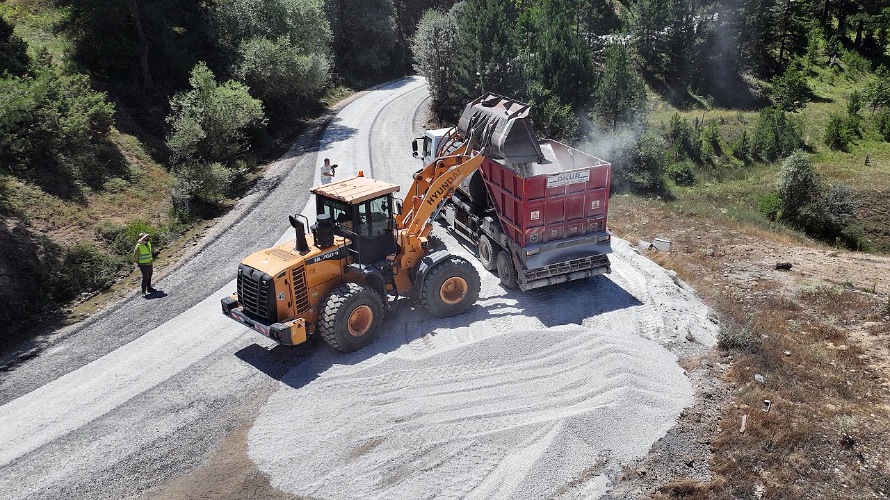 Kahramanmaraş'ta Göksun’a 22 Milyonluk Yol Yatırımı!