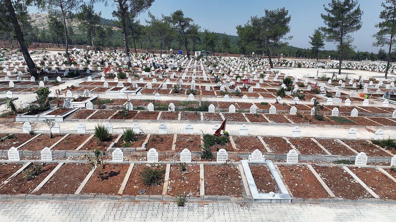 Kahramanmaraş'ta mezarlık bakımı!