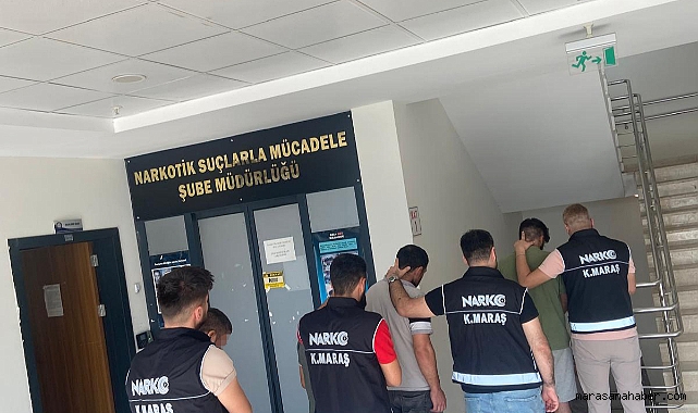 Kahramanmaraş’ta Narkotik Operasyonunda Dört Kişi Tutuklandı!