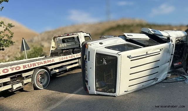 Kahramanmaraş'ta otomobil takla attı: Yaşlı kadın hayatını kaybetti!