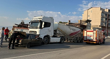 Kahramanmaraş’ta TIR ile Otomobil Çarpıştı: 1 Yaralı