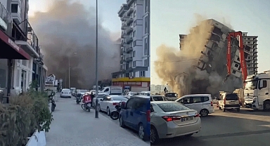 Kahramanmaraş'ta yıkım rezaleti! Önlem Yok, Toz Duman Var!