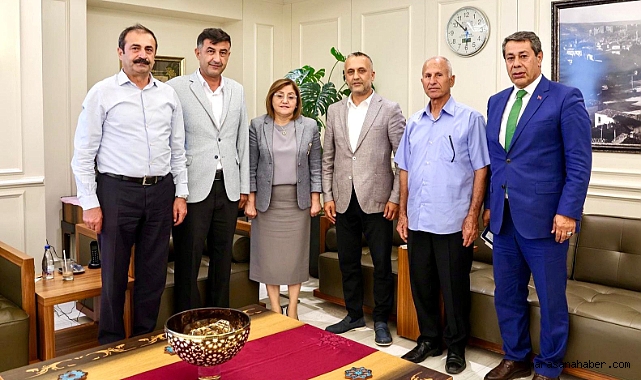 Kahramanmaraş Ziraat Odası Başkanlarından Fatma Şahin’e su ziyareti!