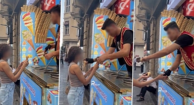 Maraş dondurma şovlu taciz!
