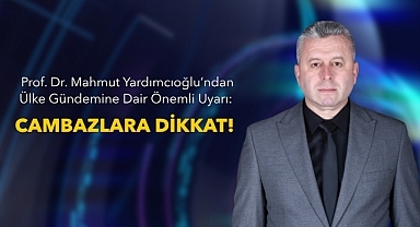 Prof. Dr. Mahmut Yardımcıoğlu’ndan Ülke Gündemine Dair Önemli Uyarı: Cambazlara Dikkat!