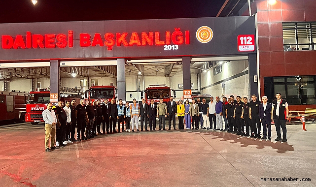 Ülkü Ocaklarından Kahramanmaraş itfaiyesine aşure ikramı!