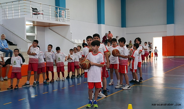 Yaz Tatili Spora Dönüştü: Çocuklar Basketbol ile Hem Eğleniyor Hem Öğreniyor
