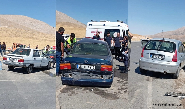 Afşin’de Üç Araç Birbirine Girdi: 1 Ölü, Çok Sayıda Yaralı
