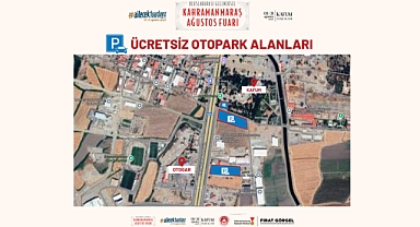 Ağustos Fuarı’nda 3 Farklı Noktada Ücretsiz Otopark!