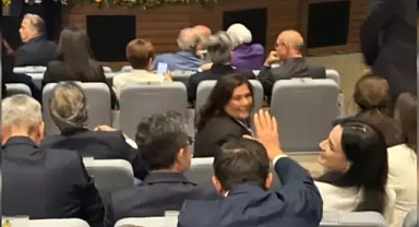 CHP'den istifa eden Özlem Çerçioğlu, AK Parti binasında!