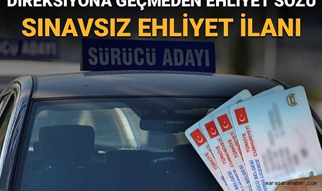 İnternette sınavsız ehliyet ilanı: Direksiyona geçmeden ehliyet sözü