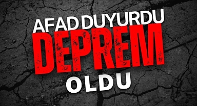 Kahramanmaraş Pazarcık’ta Deprem!