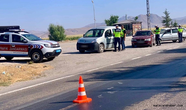 Kahramanmaraş’ta 28 bin araca denetim!