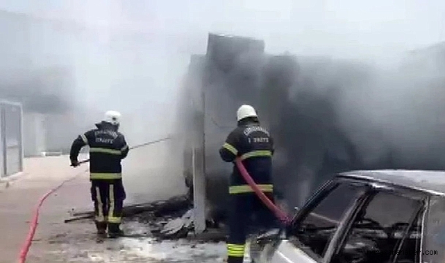 Kahramanmaraş’ta alevlerin içinde kalan çocuk ağır yaralandı!