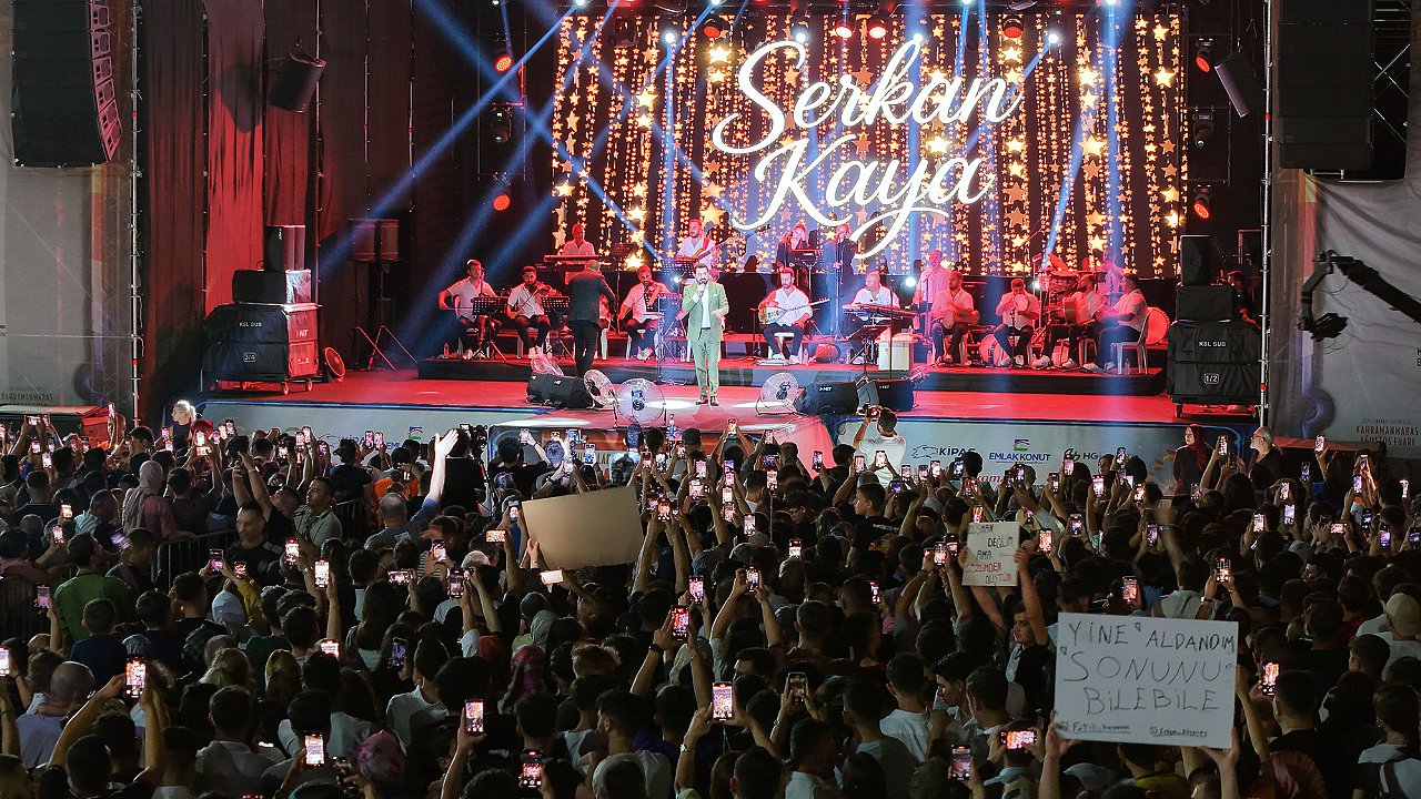 Kahramanmaraş’ta Arabesk fırtına!