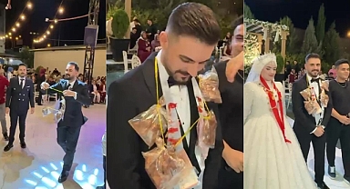 Kahramanmaraş'ta Düğünde İlginç Takı: Kebapçıdan Kardeşine Beşibiryerde Tavuk Pirzola