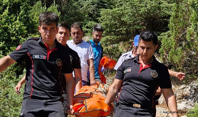 Kahramanmaraş’ta Ecel onu dağda yakaladı! Maalesef çabalar yetmedi...