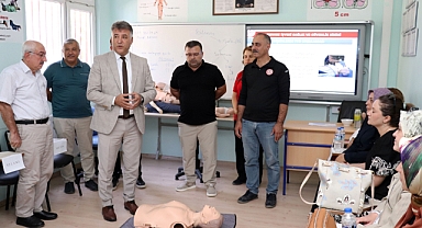 Kahramanmaraş'ta Öğretmenlere ilkyardım eğitimi!