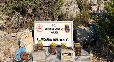 Kahramanmaraş’ta PKK’nın zulası imha edildi!