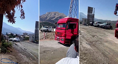 Kahramanmaraş’ta TOKİ İşçileri Paralarını Alamayınca Şantiye Yolunu Kapattı!