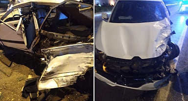 Kahramanmaraş’ta trafikte makas faciası! Karşı Şeride Geçip araca çarptı
