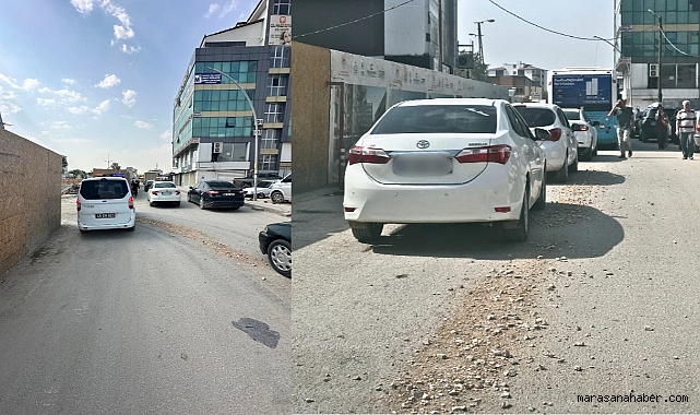 Kahramanmaraş’ta Yola Hafriyat Döken Kamyona 152 Bin Lira Ceza