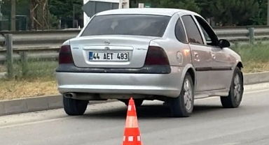 Kahramanmaraş’ta yolun karşısına geçmek isterken otomobil çarptı