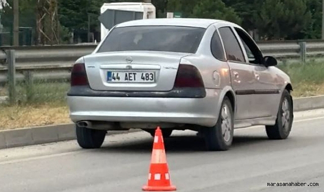 Kahramanmaraş’ta yolun karşısına geçmek isterken otomobil çarptı