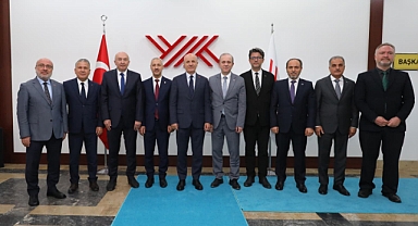 KSÜ Rektörü Yasım’dan YÖK Başkanı Özvar’a Hayırlı Olsun Ziyareti!