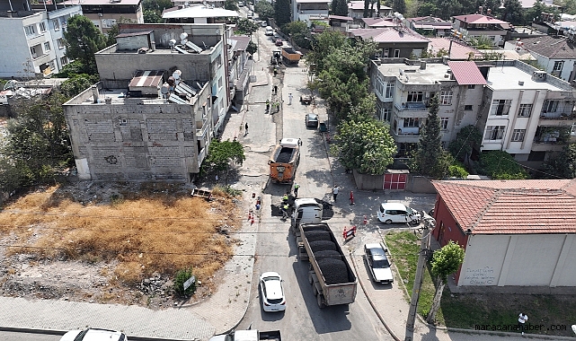 Namık Kemal Mahallesi’nde Altyapı Yenilendi, Yol Onarımları Başladı