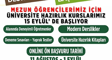 Onikişubat Belediyesi’nin ücretsiz Üniversite Hazırlık Kursu’nda yeni dönem başlıyor