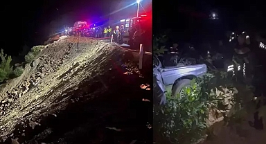 Otomobil uçuruma yuvarlandı: 1'i çocuk 5 kişi öldü