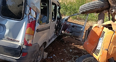 Pazarcık’ta Korkutan Çarpışma: 2 Yaralı Var