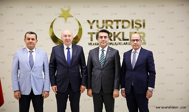 Rektör Yasım’dan YTB Başkanı Turus’a Hayırlı Olsun Ziyareti!